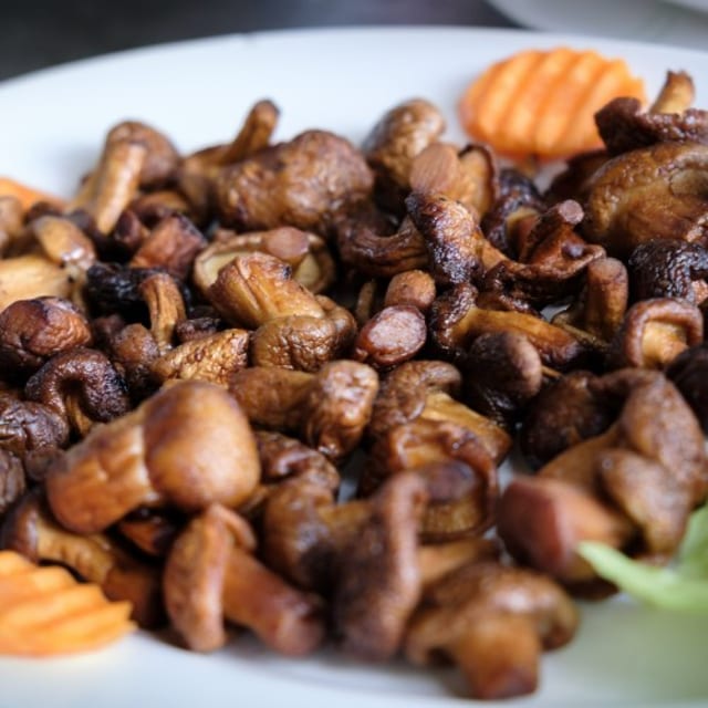 Fried 'Shrooms.