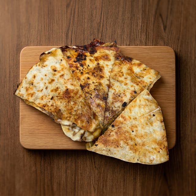 The Steak and Cheese Quesadilla.