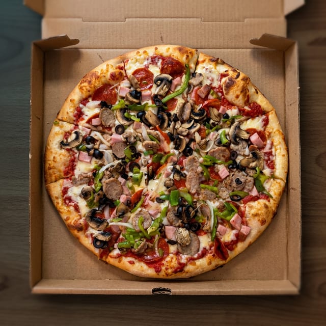 Gutbuster Pizza (16").