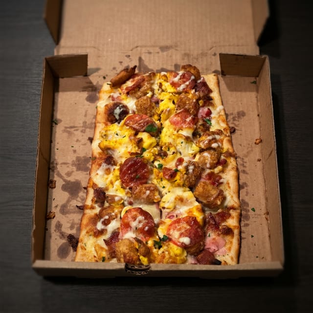 The Hangover Flatbread.